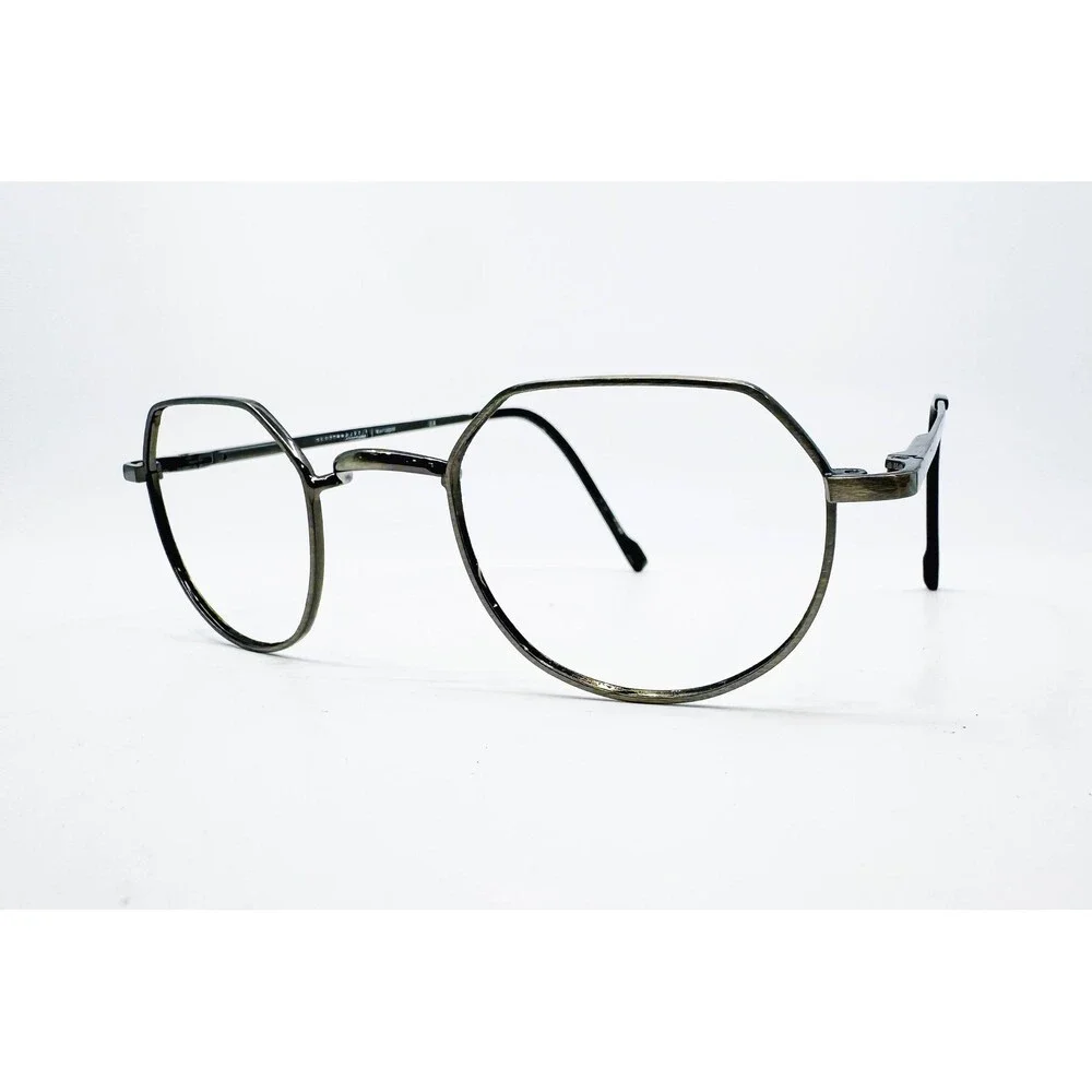 Scott Harris Eyeglasses Mens Black SH-VIN-56 Geometric Europa 44-23-143